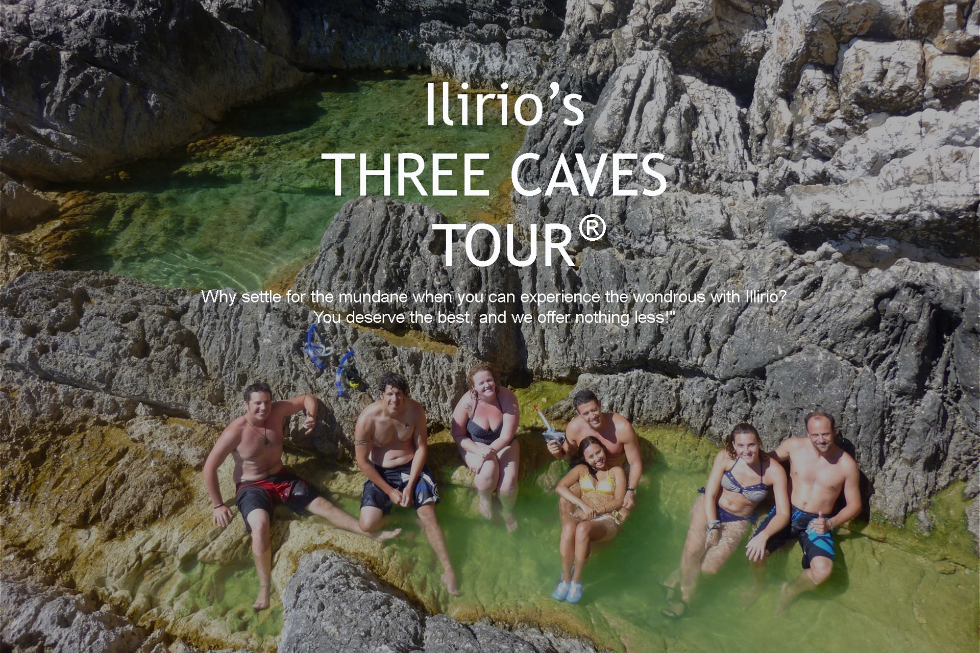  Croatia, Blue grotto and Three Caves Tour