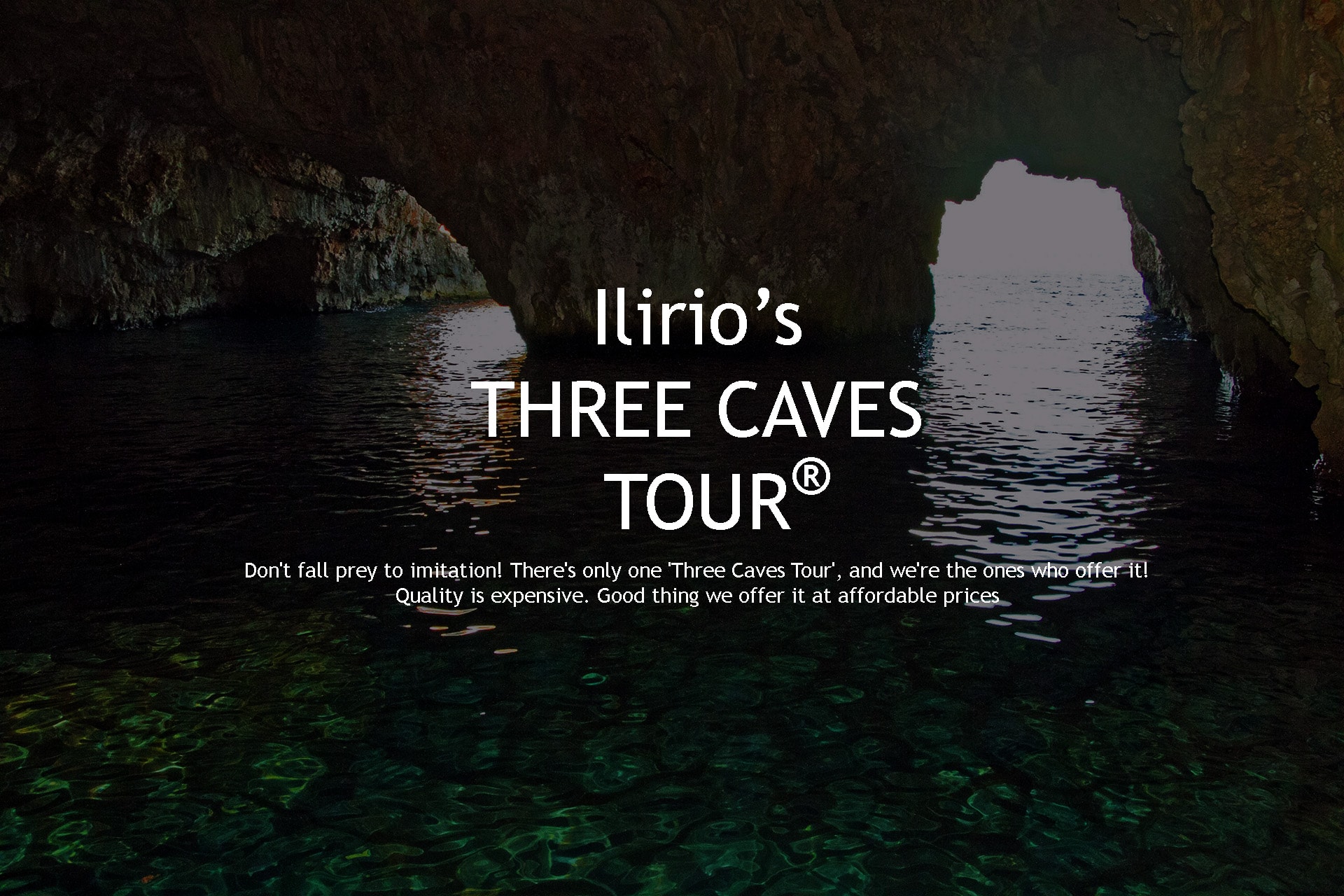 Green cave, Three Caves Tour from Hvar
